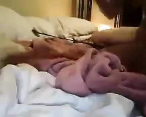 Amateur blonde in a cute lingerie fucking hardcore