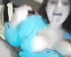 Two nasty chick sucking on a throbbing BBC