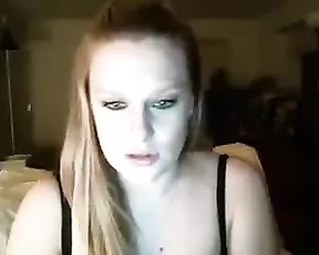 Big boobed woman using her all toys