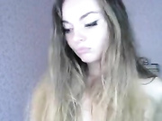 Busty mama plays with her dildo