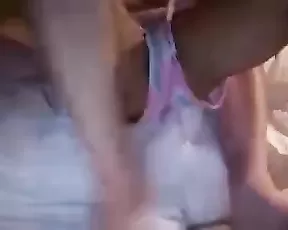 Banging a hot blonde chick