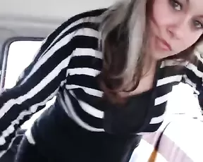 Huge black cock cums all over her cute face