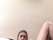 Kali Roses pink vibrator mastrubation in my houses hall onlyfans live porn