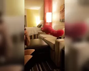 Payton Scott with sexy friend anal plug in snapchat - sex live