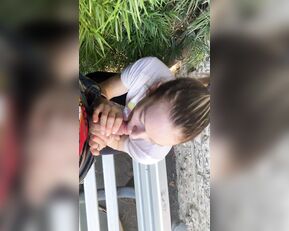 naomiswann sneaky blowjob at the park today - sex live