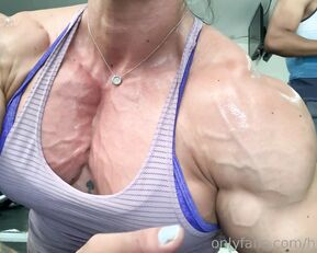 huldalopez a flex in the gym for my pec lovers super vascular today onlyfans Live Porn