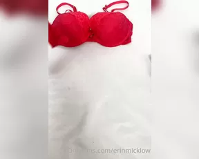 erinmicklow hi everyone taking inventory of my current lingerie c xxx Live Porn