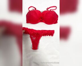 erinmicklow hi everyone taking inventory of my current lingerie c xxx Live Porn