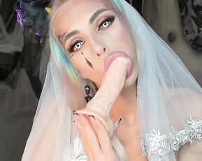 miacybella sexy bride sucking it slop xxx onlyfans Live Porn