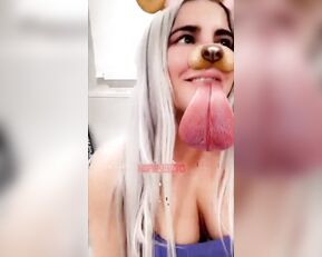 SexyLittleFoxxx red g-strings tease snapchat premium Live Porn