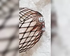 goddess_mimi perfectly manicured white toes and fishnet socks you re just a sucker for my gorgeous feet live porn cam