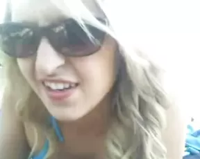 Ginger Banks - Beach Masturbation