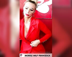 Francesca Felucci francescafelucc big thank you to alberto - from mobile milf chat show liveporn