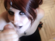 anndarcy gothic blowjob w/ facial cumshot 2 show liveporn video