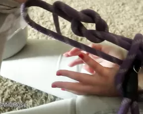 MissMilaRose hog tie bondage show premium liveporn livesex