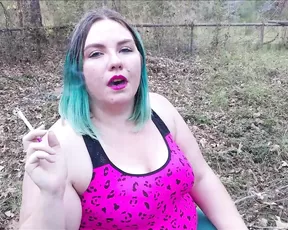 camgirlkitten 120 cig smoking backyard show premium manyvids liveporn livesex