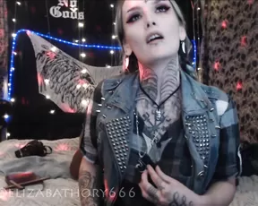 eliza bathory groupie fucks her ass for you punk rockers anal play show free manyvids liveporn video