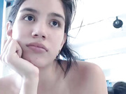 Pretty short haired blonde girlfriend gettting fuck hard doggy style in home