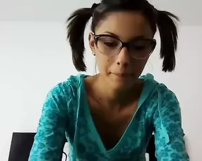 Tall blonde uses her toys