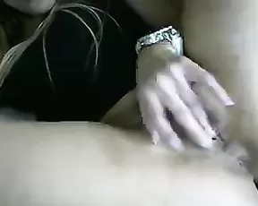 Blonde introduces us too her puppy