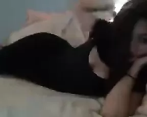 Pretty brunette wife is fuck hard missionary and doggy style my friends