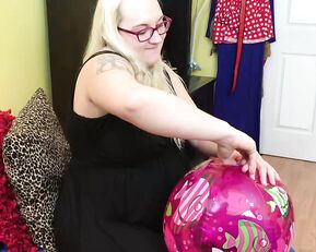 BuddahsPlayground beach ball inflate and deflate show premium liveporn livesex