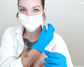 Stella_Von_Savage sick nurse gives blowjob in latex gloves show premium liveporn livesex