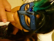 nutonasians masked cheating wife gets sperm show liveporn video