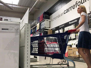 IviRoses pantsing 12 fall on supermarket floor show premium liveporn livesex1