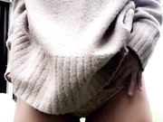 Dulcemariaa - Enjoying Herself Cumming in her Backyard