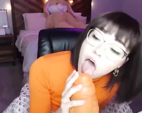 Sabrina Nichole Velma Cosplay Playtime - Camsoda