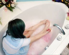 g0dshideouscreation shy school girl bathtub tease amp blowjob uniform show free manyvids liveporn video