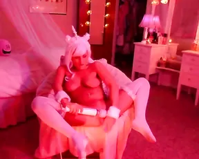 buffysummers unicorn wigs costume show free manyvids liveporn video