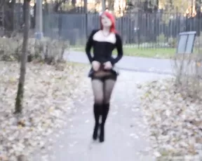 anndarcy 10 22 13 gothic upskirt flashing without panties 232 manyvids show free liveporn livesex1