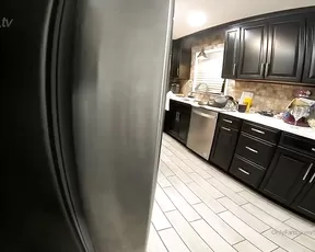 55Inches of Ass in the Kitchen