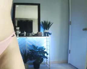 Elisha Mae Close Up In Pink Lingerie