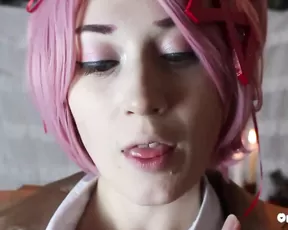 OmankoVivi just natsuki 4 christmas music vid ddlc show premium liveporn livesex1