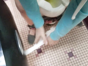 Candiecane peeing perkins restaurant bathroom show premium manyvids liveporn livesex1