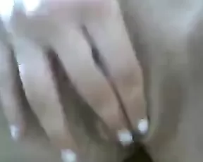 Cock is plugging the blondes hole