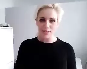 Long sex toy for her cunny
