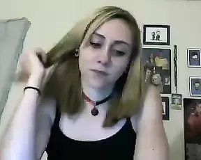 Short-haired brunette is getting fucked hard in living room