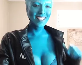 Tigger rosey asari cosplay mass effect xxx show liveporn livesex1