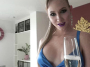 Angel the dreamgirl 518 champagne for glamorous actress 4k show liveporn video