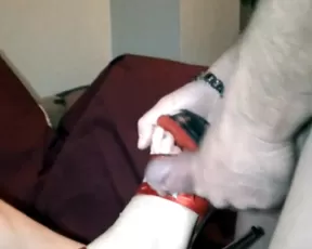 Naughty christine fucking her red high heels big loads toe fetish show free manyvids liveporn video