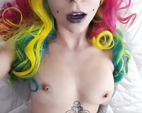 RiiniMoon rainbow girl show premium liveporn livesex1