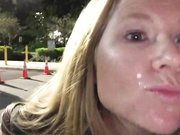 Milfbecca cumwalk in downtown show liveporn video