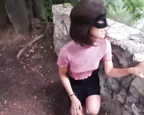 Bruceandmorgan cum walk in public park show premium liveporn livesex1