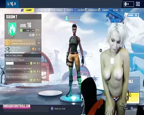 Zoie Burgher Live Fortnite Gaming SHOW Premium Liveporn