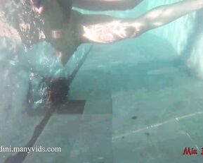 Mia bandini underwater ass to mouth sex the pool anal fetish creampie liveporn video manyvids