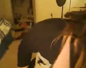 Unbelievable pretty brunette milf submissive and fetish blowjob,!holy fuck!